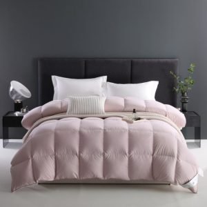 Туника-пуховик премиум класса из белого гусячего пуха и перьев, утеплённая, тёплая