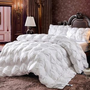 Туника-пуховик премиум класса из белого гусячего пуха и перьев, утеплённая, тёплая