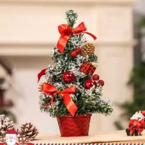 Миниатюрная новогодняя ёлка