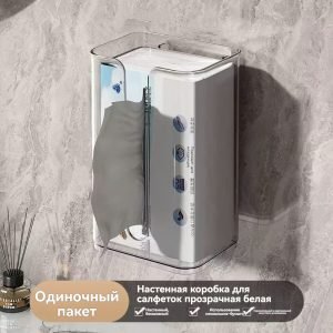 пластиковый подставочный столик для салфеток в коробке