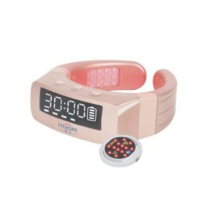 Инструмент для терапии красным светом на шее Kangqi-Розовое золото (доска с 14 звездами) (Шейный спондилез/низкая головка)