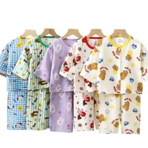 Летний новый детский костюм для сна / Детский пижамный комплект (новинка)