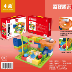 Крупный набор шарикового конструктора в подарочной упаковке