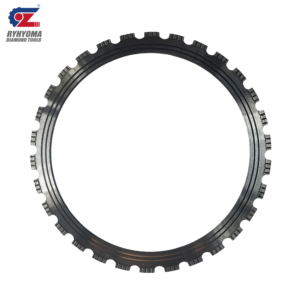алмазная кольцевая пила с лазерной сваркой